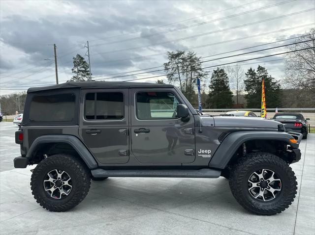 used 2018 Jeep Wrangler Unlimited car, priced at $24,999