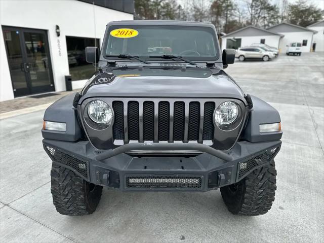 used 2018 Jeep Wrangler Unlimited car, priced at $24,999