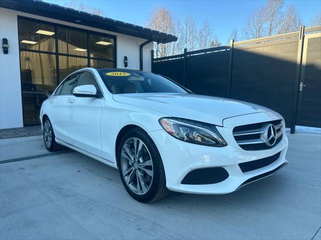 used 2015 Mercedes-Benz C-Class car, priced at $12,999