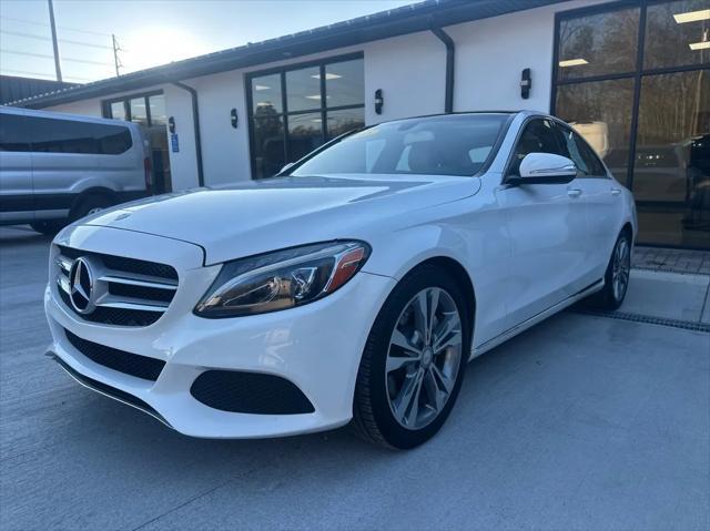 used 2015 Mercedes-Benz C-Class car, priced at $12,999