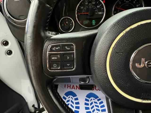 used 2017 Jeep Wrangler Unlimited car, priced at $18,450