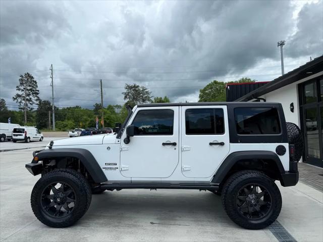 used 2017 Jeep Wrangler Unlimited car, priced at $18,450