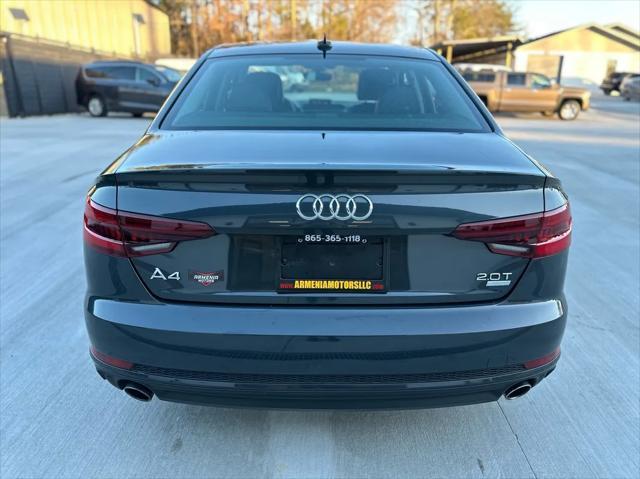 used 2018 Audi A4 car, priced at $13,999