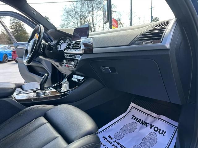 used 2018 BMW X3 car, priced at $17,450