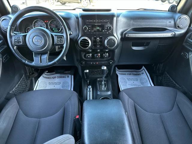 used 2014 Jeep Wrangler Unlimited car, priced at $17,450