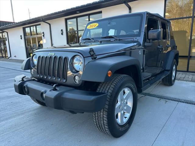 used 2014 Jeep Wrangler Unlimited car, priced at $17,450