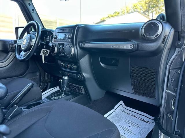 used 2014 Jeep Wrangler Unlimited car, priced at $17,450