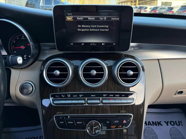 used 2015 Mercedes-Benz C-Class car, priced at $12,999