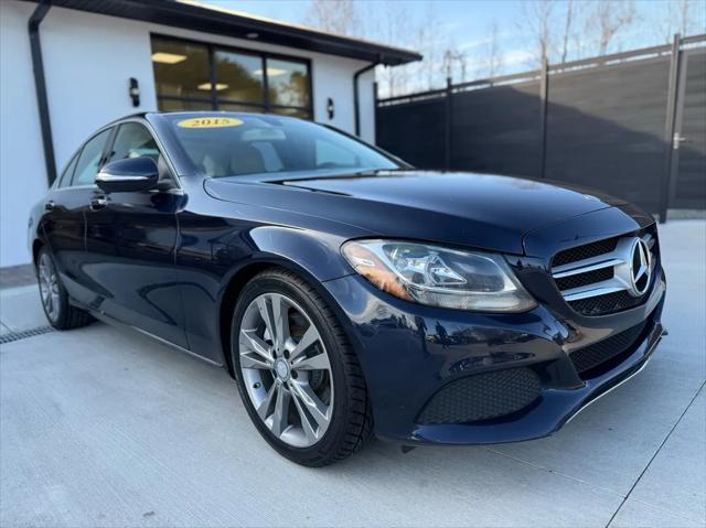 used 2015 Mercedes-Benz C-Class car, priced at $12,999