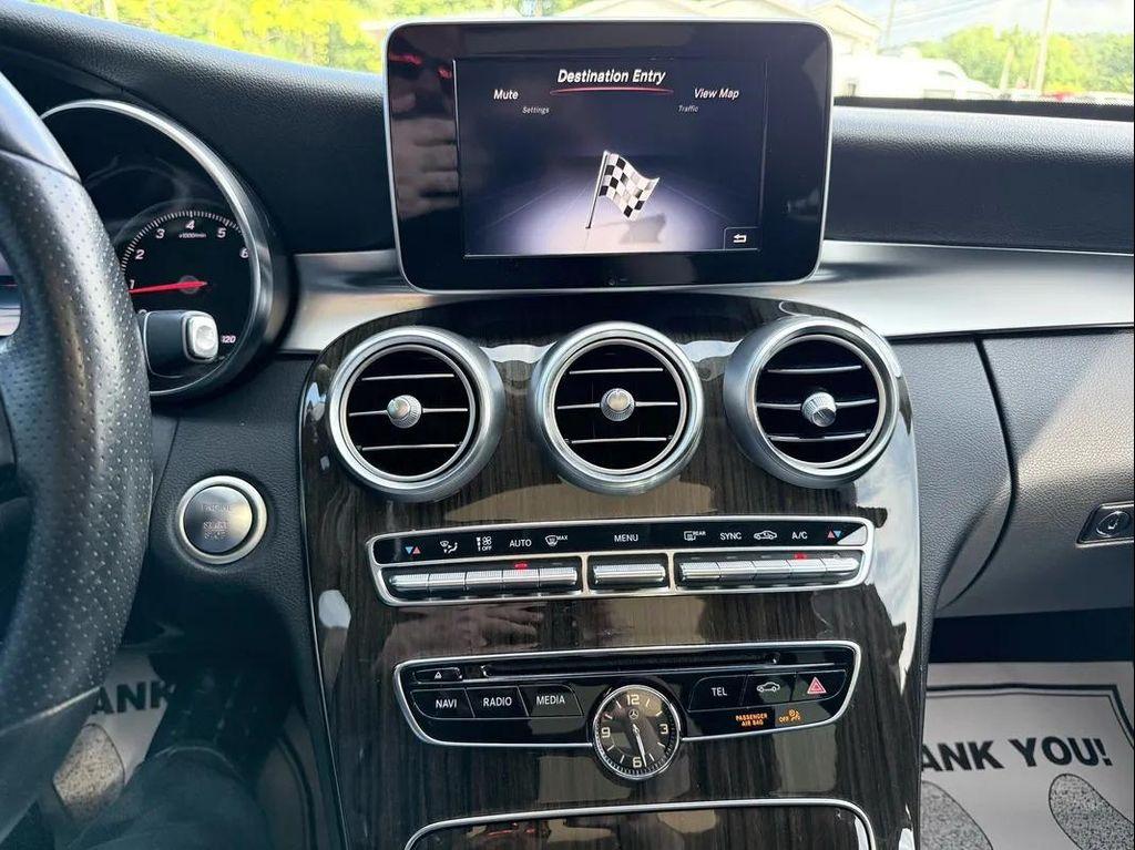 used 2017 Mercedes-Benz C-Class car, priced at $16,999