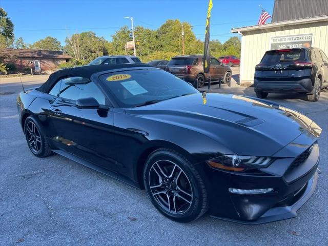 used 2018 Ford Mustang car, priced at $15,999