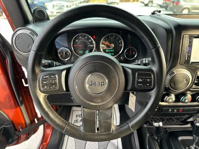 used 2014 Jeep Wrangler Unlimited car, priced at $17,450