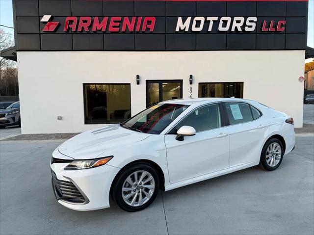 used 2021 Toyota Camry car, priced at $19,999