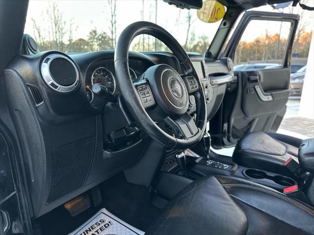 used 2014 Jeep Wrangler Unlimited car, priced at $18,999