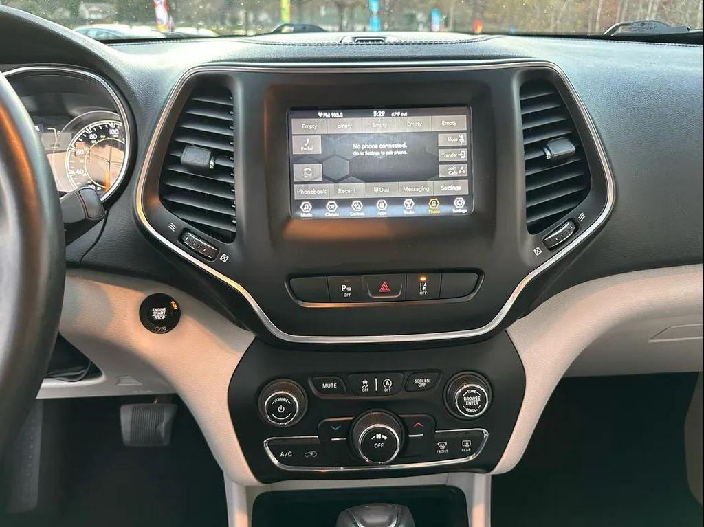 used 2021 Jeep Cherokee car, priced at $18,450