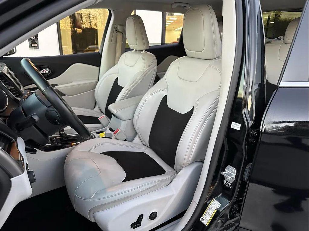 used 2021 Jeep Cherokee car, priced at $18,450