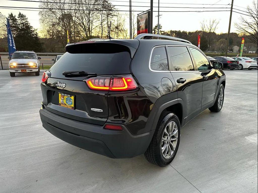 used 2021 Jeep Cherokee car, priced at $18,450