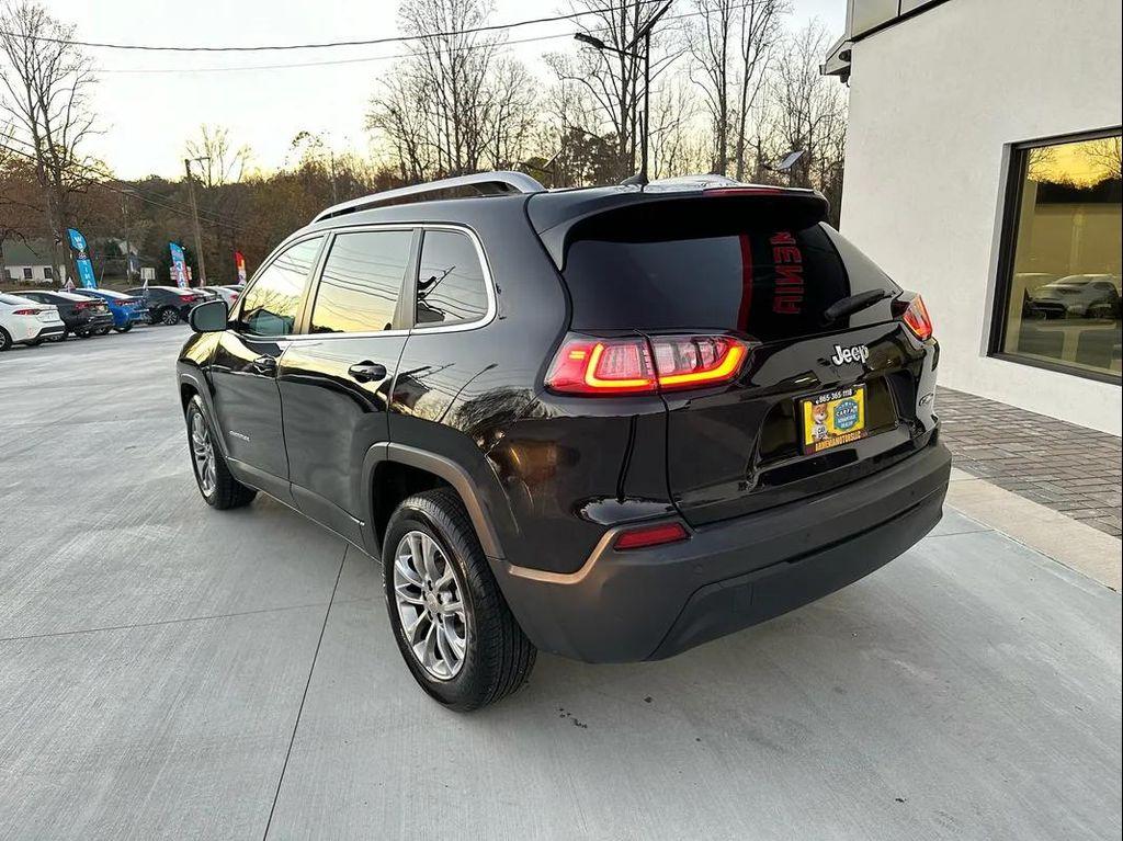 used 2021 Jeep Cherokee car, priced at $18,450