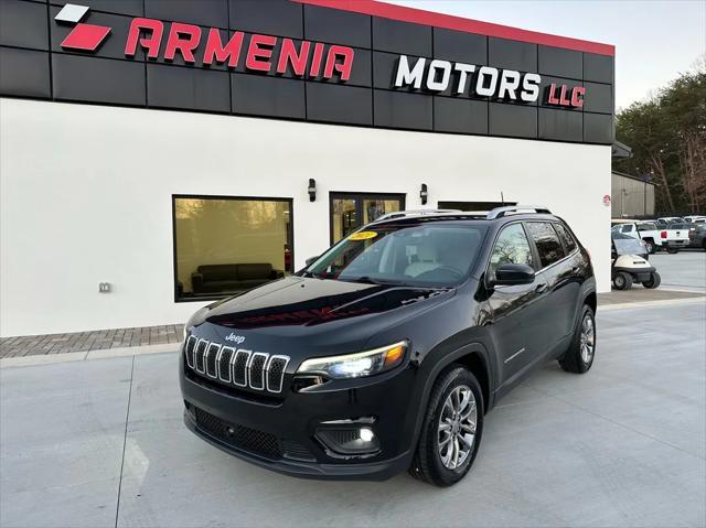 used 2021 Jeep Cherokee car, priced at $19,999