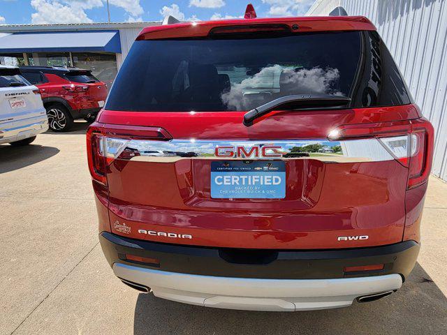 used 2023 GMC Acadia car, priced at $32,250