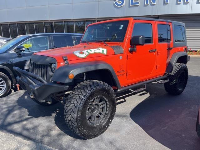 used 2015 Jeep Wrangler Unlimited car, priced at $25,159