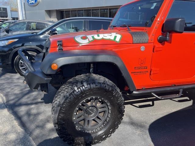 used 2015 Jeep Wrangler Unlimited car, priced at $26,107