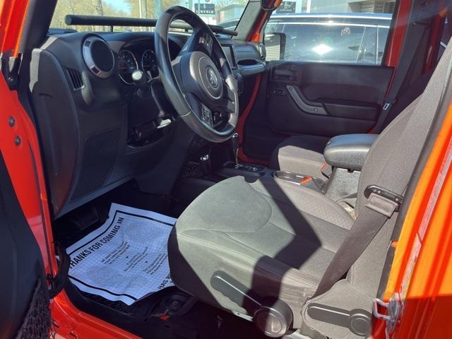 used 2015 Jeep Wrangler Unlimited car, priced at $25,509