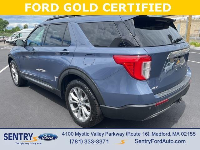 used 2021 Ford Explorer car, priced at $27,988