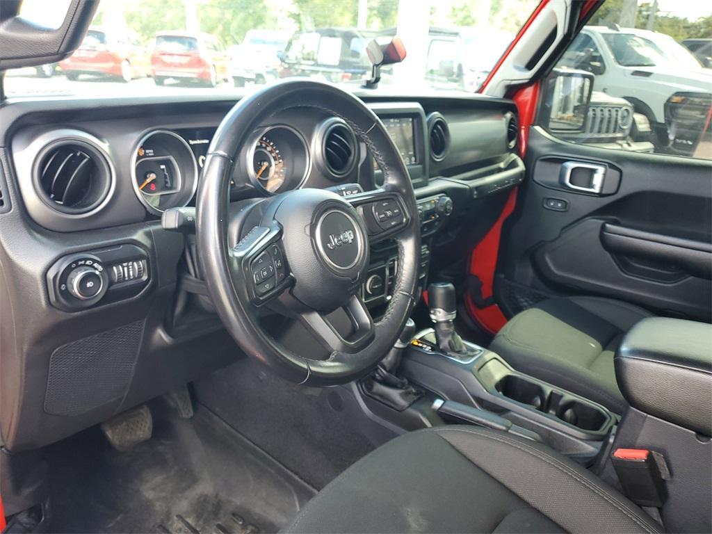 used 2021 Jeep Wrangler Unlimited car, priced at $29,331