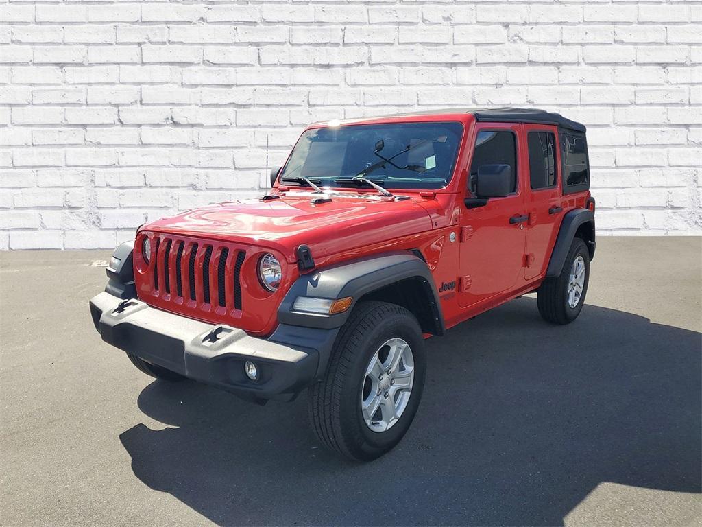 used 2021 Jeep Wrangler Unlimited car, priced at $29,331