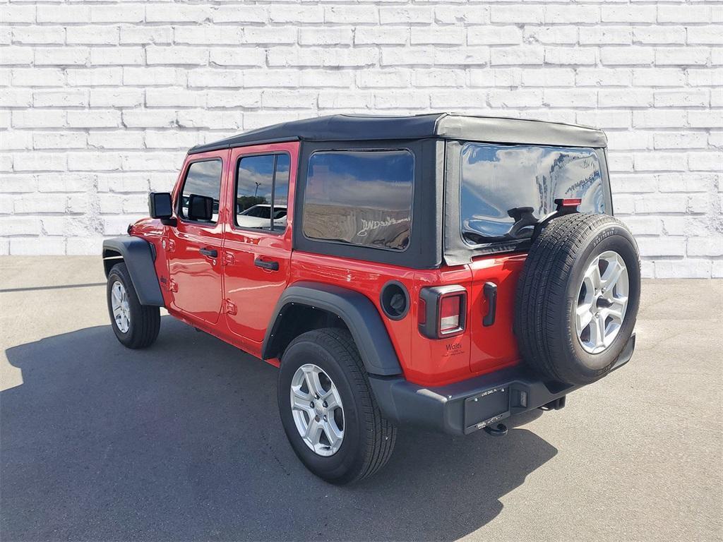 used 2021 Jeep Wrangler Unlimited car, priced at $29,331