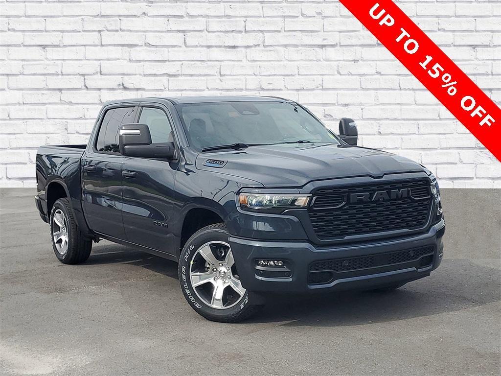 new 2025 Ram 1500 car, priced at $49,690
