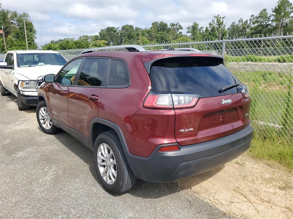 used 2021 Jeep Cherokee car, priced at $18,893