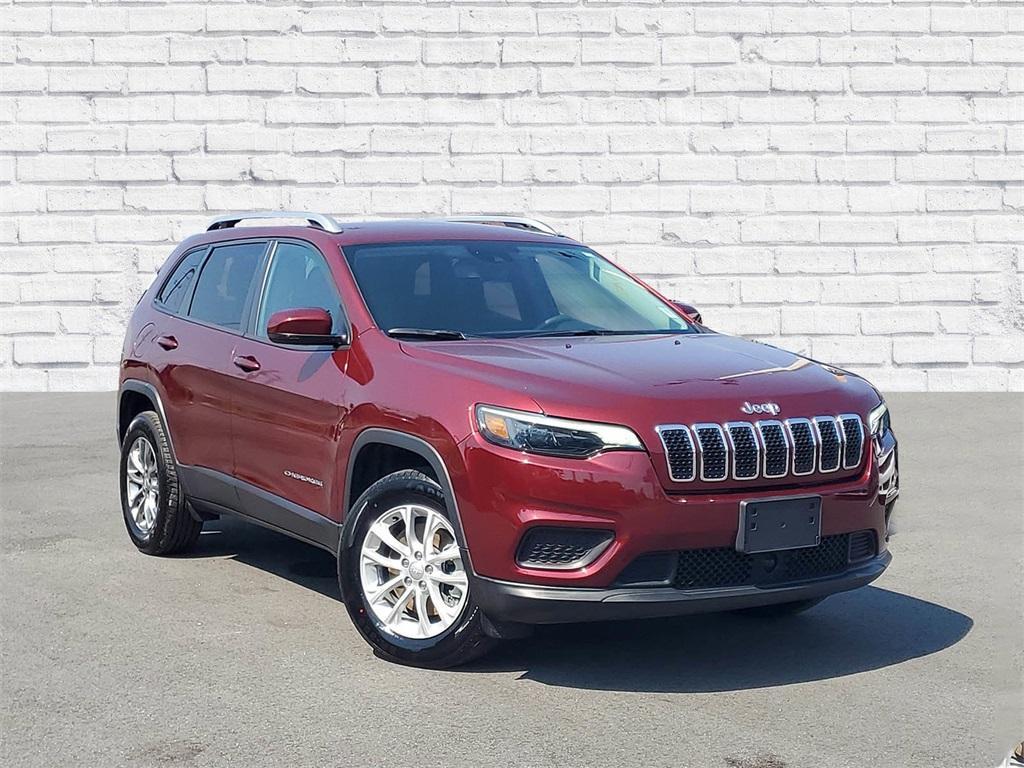 used 2021 Jeep Cherokee car, priced at $18,893