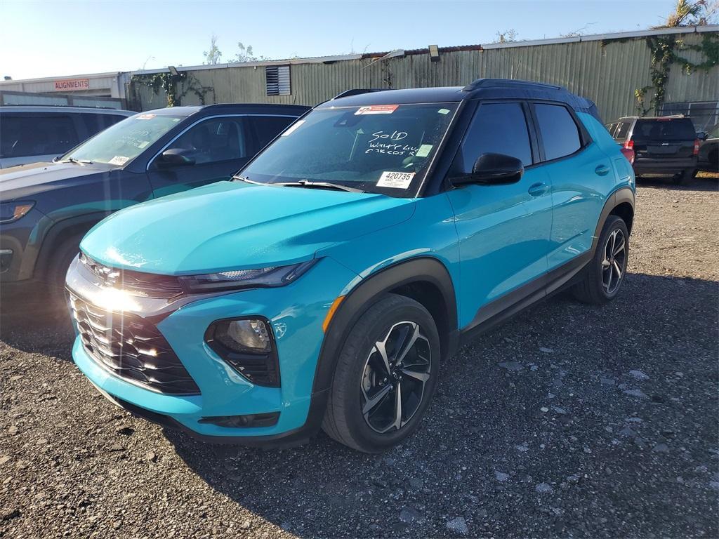 used 2021 Chevrolet TrailBlazer car, priced at $18,323