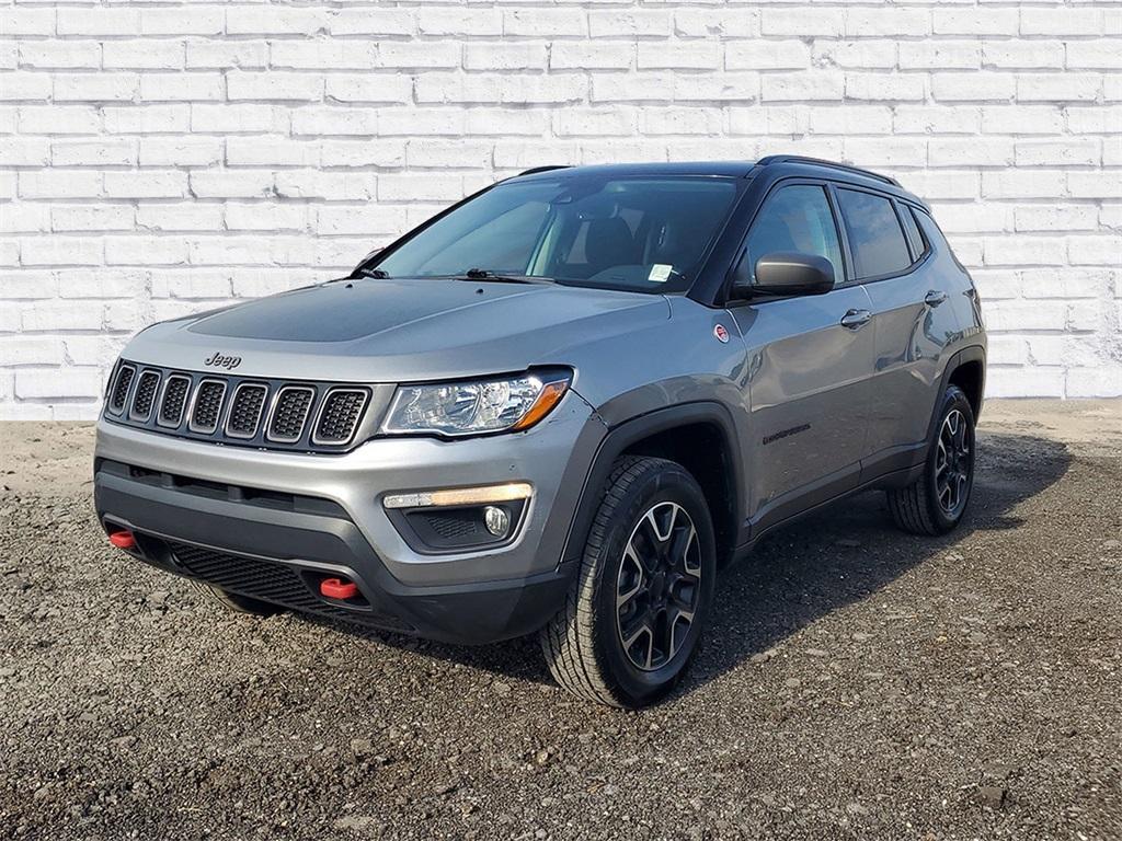 used 2021 Jeep Compass car, priced at $18,703