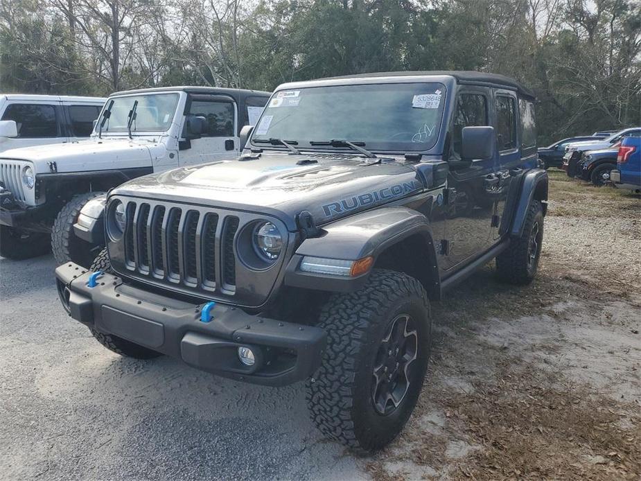 used 2021 Jeep Wrangler Unlimited 4xe car, priced at $33,500