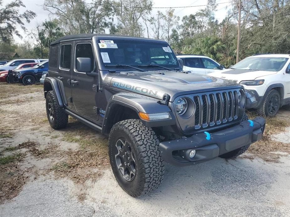 used 2021 Jeep Wrangler Unlimited 4xe car, priced at $33,500