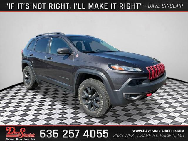 used 2018 Jeep Cherokee car, priced at $19,205