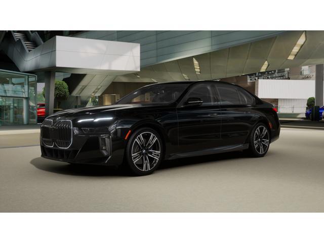 new 2025 BMW 740 car, priced at $92,399
