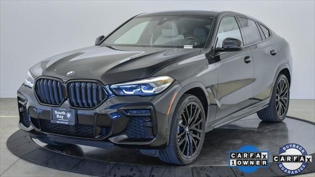 used 2022 BMW X6 car, priced at $56,862