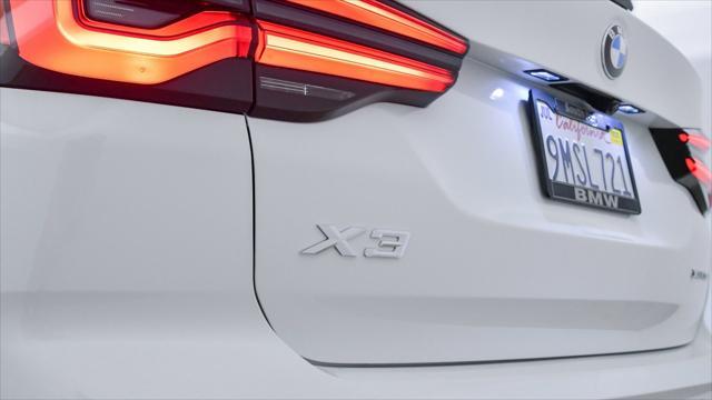 used 2024 BMW X3 car, priced at $52,795