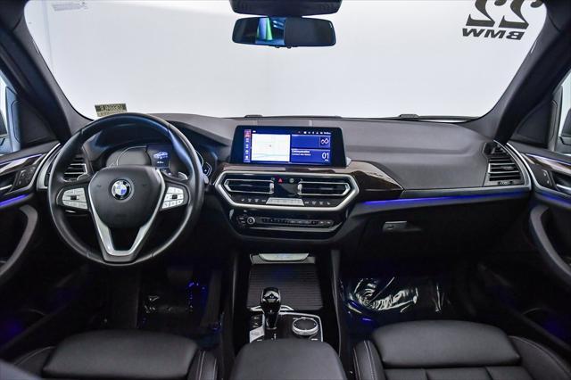 used 2022 BMW X3 car, priced at $32,130