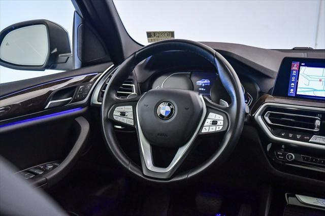 used 2022 BMW X3 car, priced at $32,130