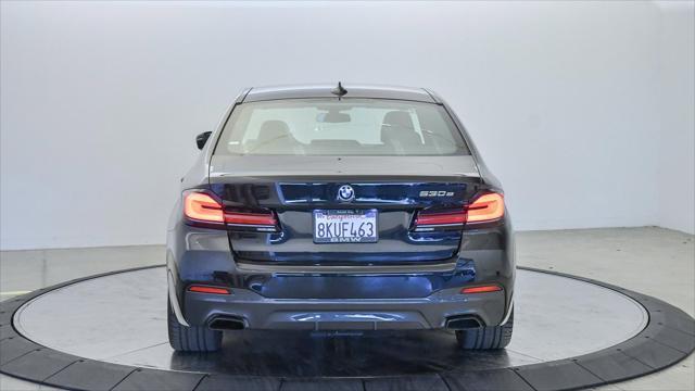 used 2022 BMW 530e car, priced at $36,999