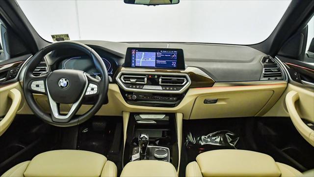 used 2022 BMW X3 car, priced at $34,299
