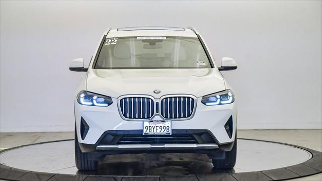 used 2022 BMW X3 car, priced at $34,299