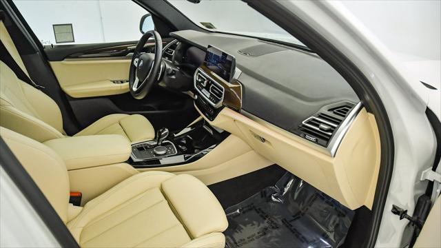used 2022 BMW X3 car, priced at $34,299