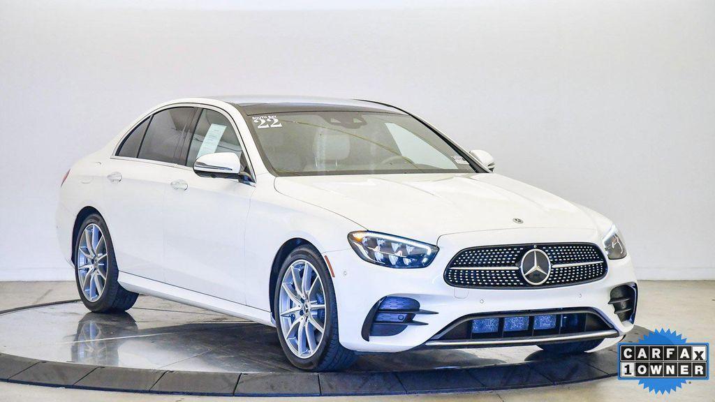 used 2022 Mercedes-Benz E-Class car, priced at $37,099