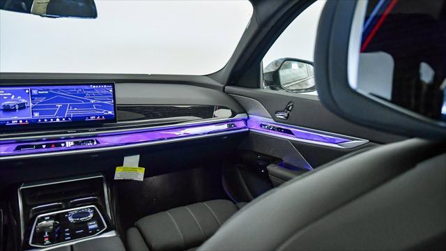 new 2025 BMW 740 car, priced at $105,366
